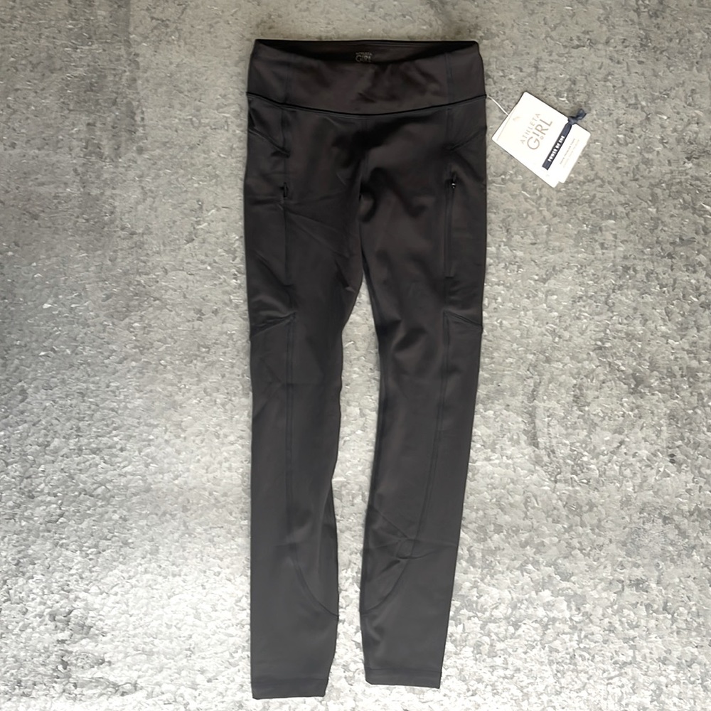 ATHLETA Girl Snow Problem Tight size M 8-10 NWT